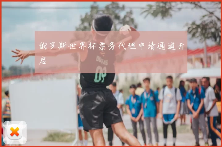 俄罗斯世界杯票务代理申请通道开启