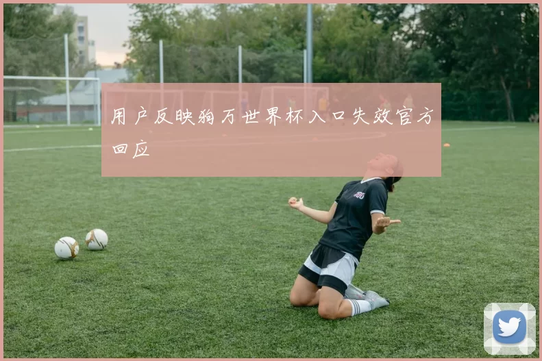 用户反映狗万世界杯入口失效官方回应