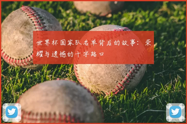 世界杯国家队名单背后的故事:荣耀与遗憾的十字路口
