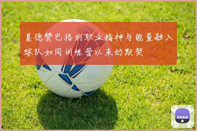 基德赞巴格利职业精神与能量融入球队如同训练营以来的默契